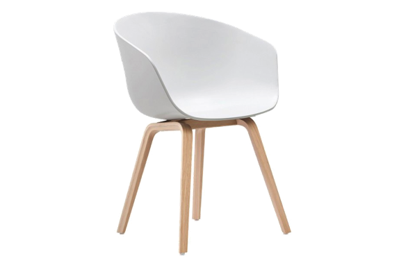 Dominidesign style, Eetkamerstoel BBC PP wit