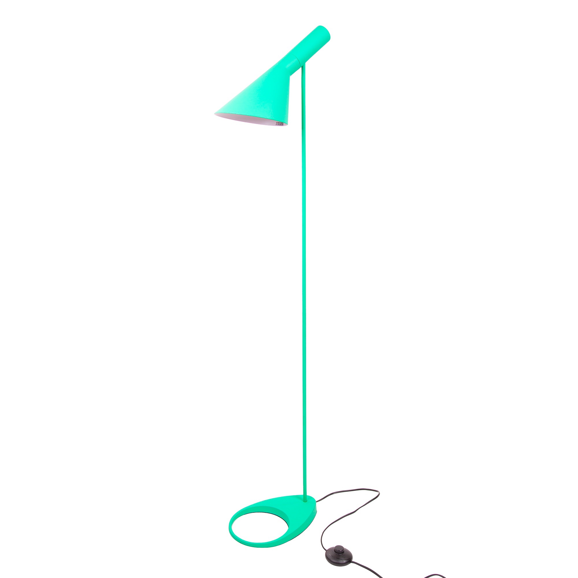 Arne Jacobsen style, Vloerlamp AJ Lamp Lichtblauw