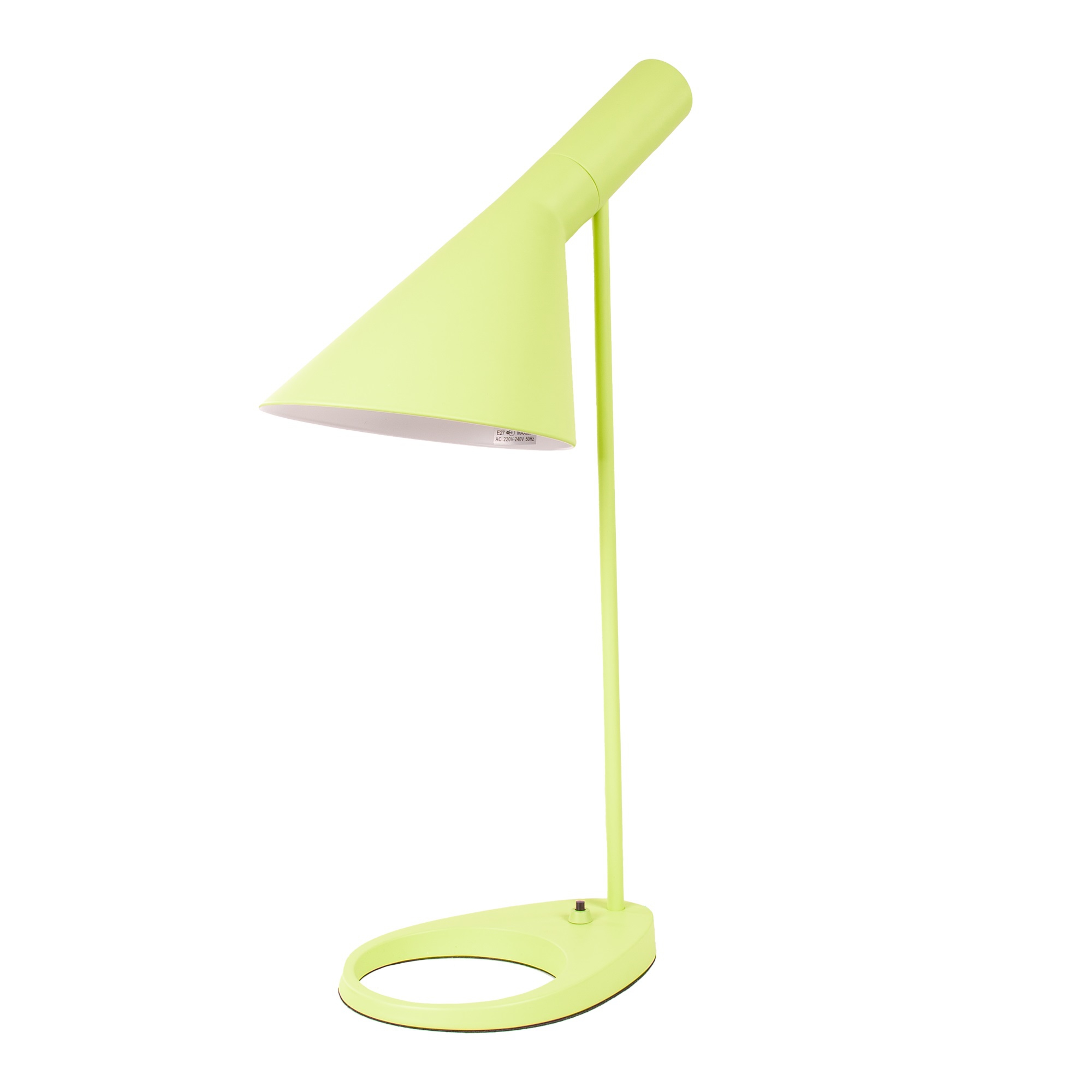 Arne Jacobsen style, Tafellamp AJ Lamp Licht groen
