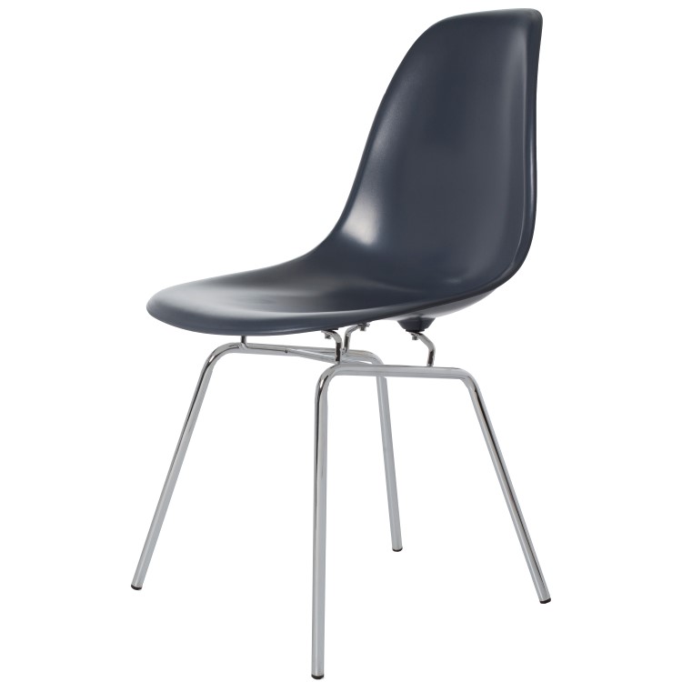 Charles Eames style, Eetkamerstoel DSX ABS donkergrijs