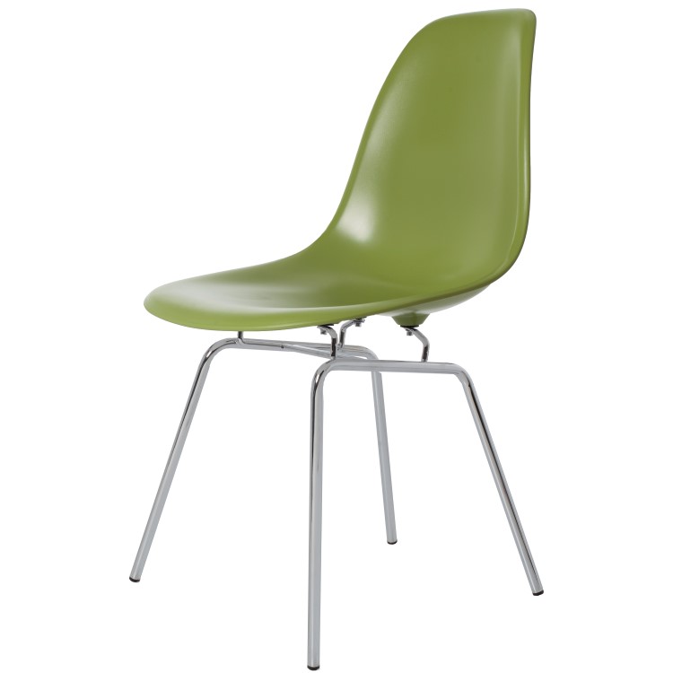 Charles Eames style, Eetkamerstoel DSX ABS groen