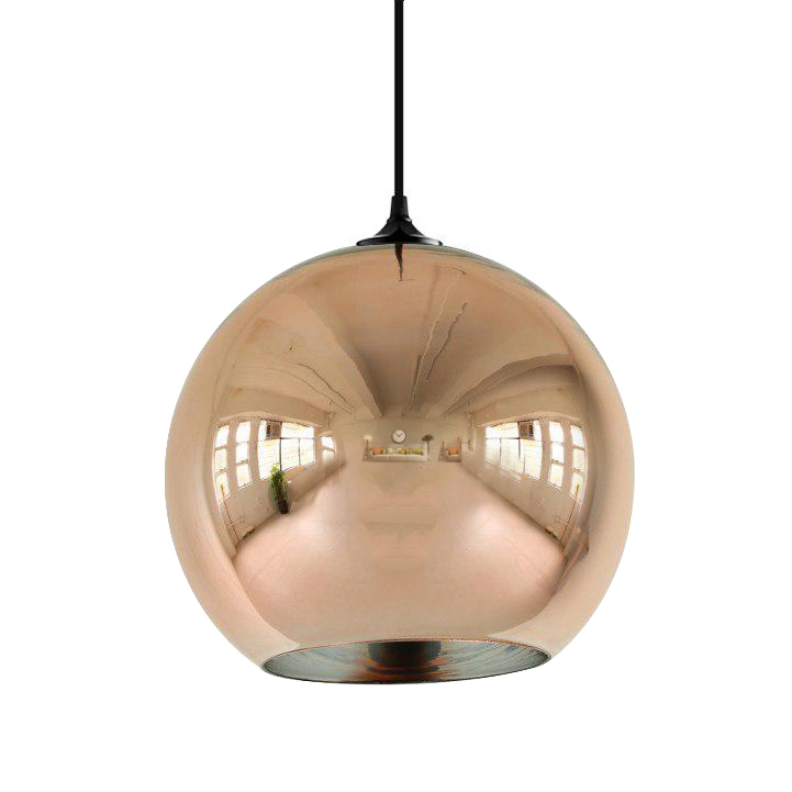 Roberto Menghi style, Hanglamp Koperen lamp 40cm koper 40cm