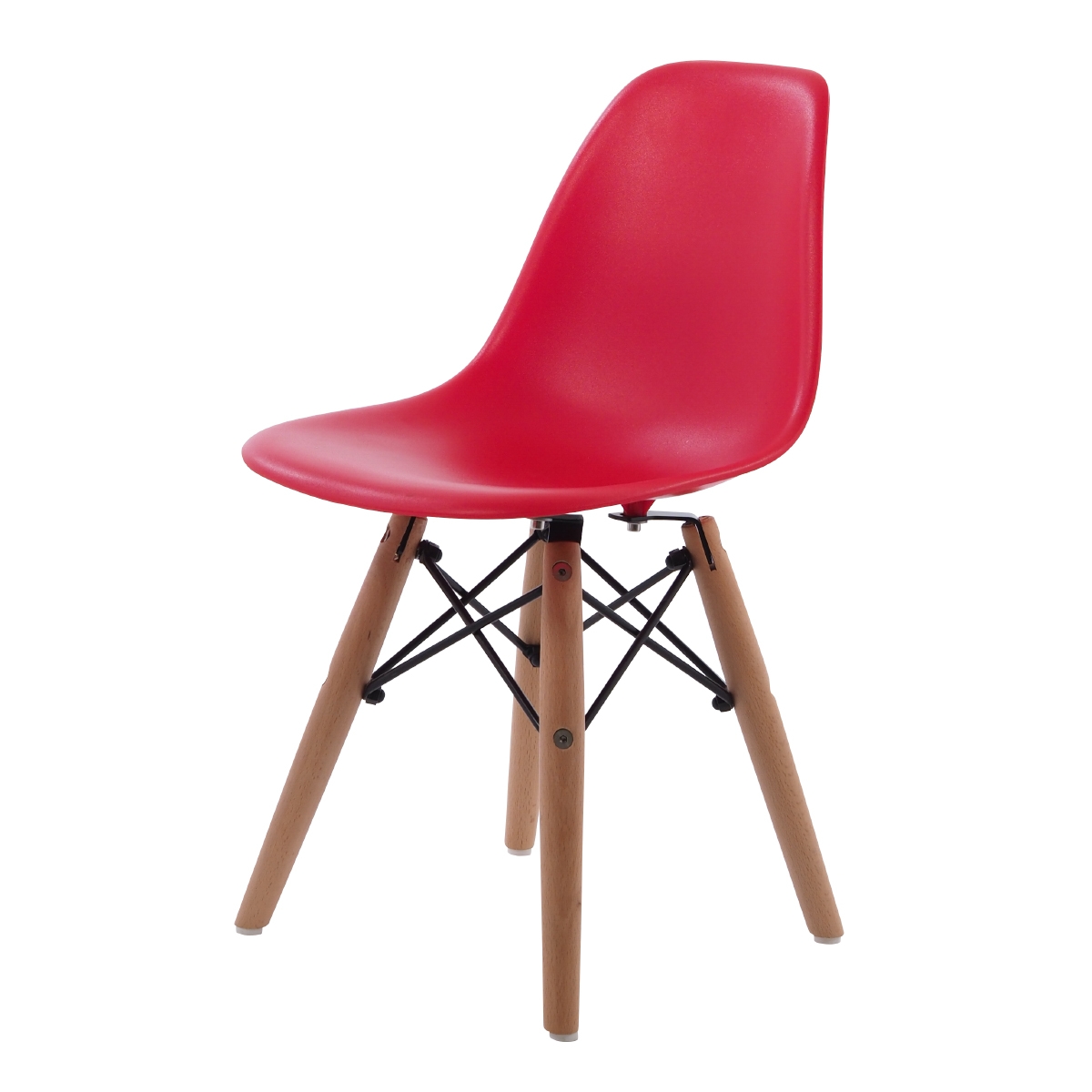 Charles Eames style, Kinderstoel DSW Junior rood