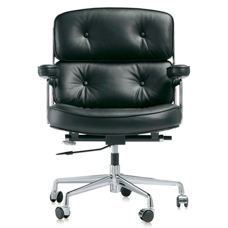 Charles Eames style, Bureaustoel ES104 zwart