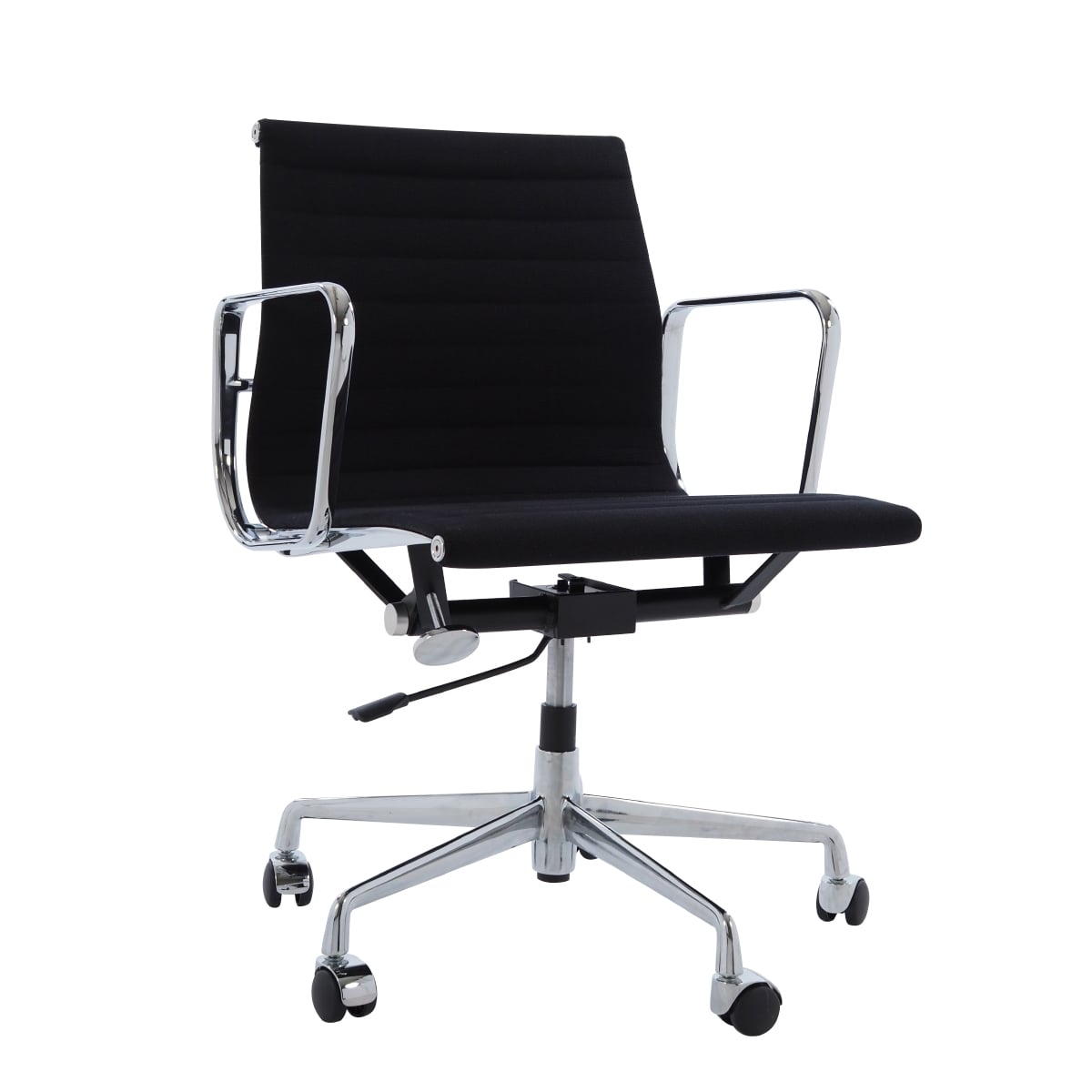 Charles Eames style, Bureaustoel EA117 Hopsack zwart