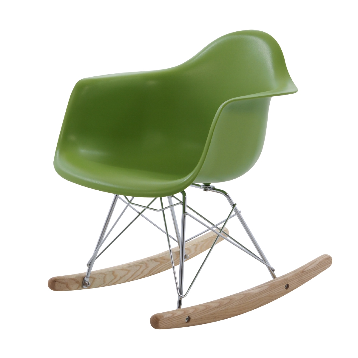 Charles Eames style, Schommelstoel RAR Junior Licht groen