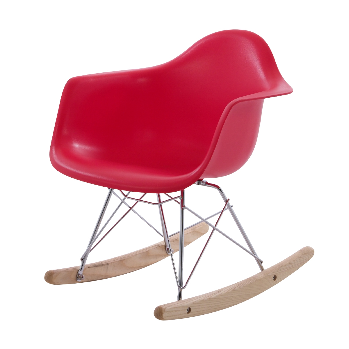 Charles Eames style, Schommelstoel RAR Junior rood
