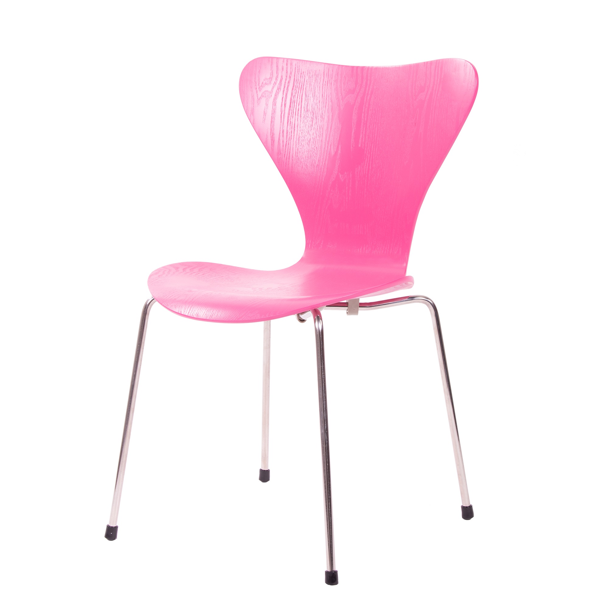 Arne Jacobsen style, Eetkamerstoel Butterfly series roze